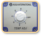 Nuga Products Feature - Temperature Panel
